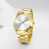 The Asteria - Gold Case |  Silver Dial | Gold Stainless Steel Band