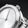 The Eos - Silver Case |  Silver Dial | Silver Stainless Steel Band