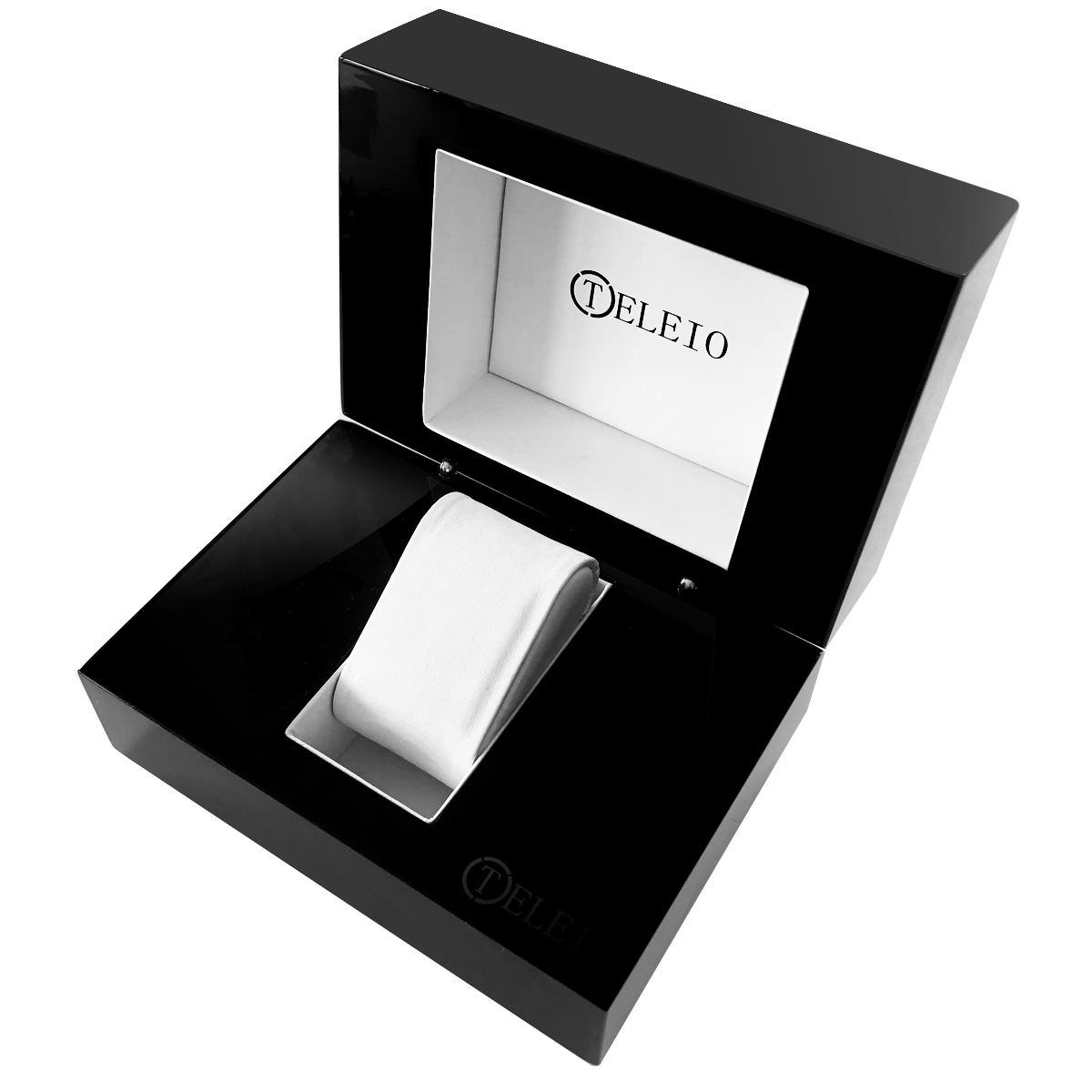 The Cronus - Silver Case |  Black Dial | Silver Stainless Steel Band